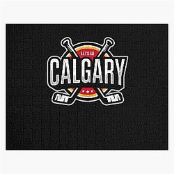 Art Calgary Flames Jigsaw Puzzle