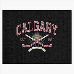 Art - Calgary Flames Jigsaw Puzzle