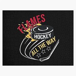 Art Calgary Flames Jigsaw Puzzle