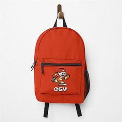 Calgary Flames 8-bit Retro Pixel Art Videogame Player Backpack