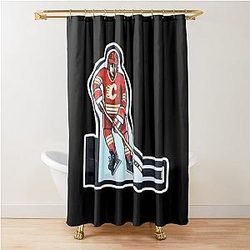Art Calgary Flames Shower Curtain
