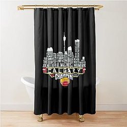 Art for Calgary Flames Shower Curtain