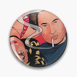 Californication Pop Art Pin