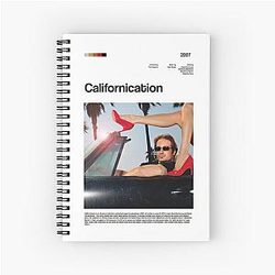 Californication series spiral notebook