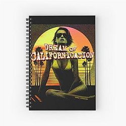 Dream of Regular Californication Spiral Notebook