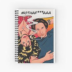 Californication Pop Art Spiral Notebook