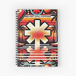 The Californication Alternate  Spiral Notebook
