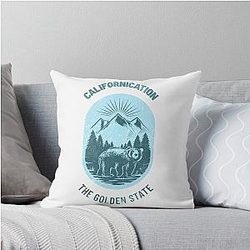 Californication The Golden State Throw Pillow