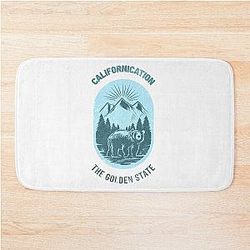Californication: The Golden State Bath Mat
