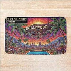 Californication Reimagined - Vinyl Collection Art Print Bath Mat