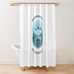 Californication The Golden State Shower Curtain