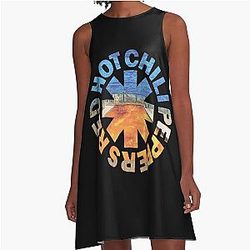 Red Hot Chili Peppers Californication A-Line Dress