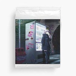 Call of the night girl drink Cute Duvet Cover