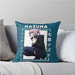 Call of the Night Nazuna middle finger Throw Pillow