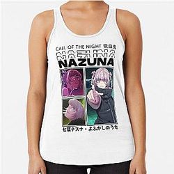 Call of the Night Nazuna eyes Racerback Tank Top