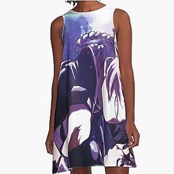 Nazuna Nanakusa Call of the Night Anime Girl Midnight Dress A-Line
