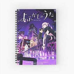 Call of the Night Anime Poster Spiral Notebook