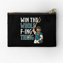 Win the Whole Thing - Seattle Baseball Cal Raleigh Zipper Pouch