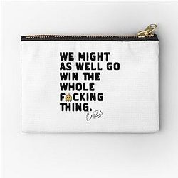 Might Well Win Championship Zipper Pouch