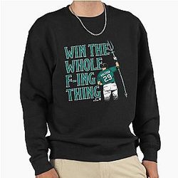 Cal Raleigh - Win the Whole Thing - Seattle Baseball Pullover Sweatshirt