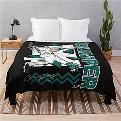 California Mariners Baseball Throw Blanket