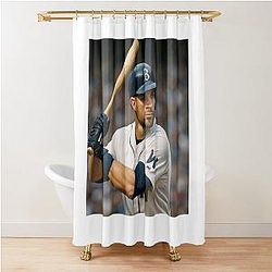 Cal Raleigh AI Shower Curtain
