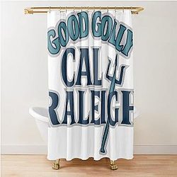 Good Golly Cal Raleigh Shower Curtain