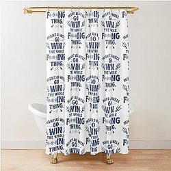 Cal Raleigh Seattle Baseball Shower Curtain