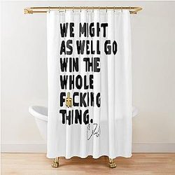 Might win championship fan cal raleigh Shower Curtain