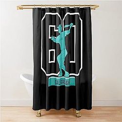 Cal Raleigh 60 Home Run Season Shower Curtain