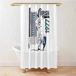 Cal Raleigh Seattle Baseball Poster Curtain