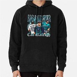 Cal Raleigh Seattle Baseball Tee Pullover Hoodie