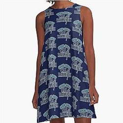 Good Golly Cal Raleigh Mariners A-Line Dress