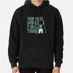 Cal Raleigh - Win The Whole Thing - Seattle Baseball Pullover Hoodie