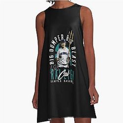 Cal Raleigh Big Dumper A-Line Dress