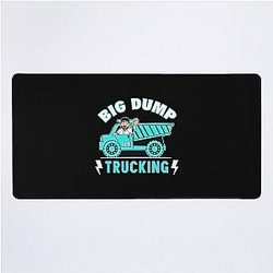 Raleigh Dumper Trucking Seattle Baseball Desk Mat