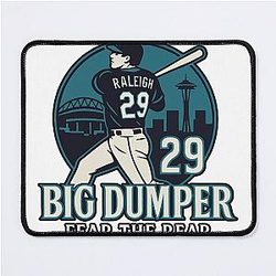Cal Raleigh - Seattle Mariners mousepad