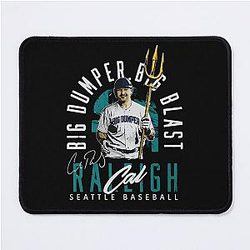 Cal Raleigh Big Blast Baseball Mouse Pad