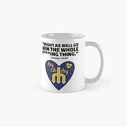 Might as well, win the whole thing Cal Raleigh, Seattle Mariners 2025 Trident Heart, Commemorative Classic Mug.