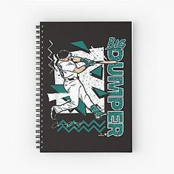 Raleigh 90s Style Seattle Baseball Notebook