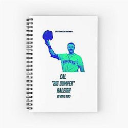 Cal Raleigh Mariners 60 Home Run Notebook