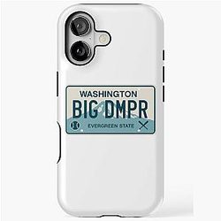 Raleigh Big Dumper License Plate iPhone Tough Case