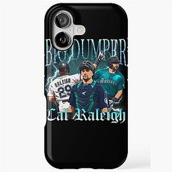 Cal Raleigh Seattle Baseball Tee Tough Case