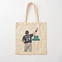 Cal Raleigh Big Cotton Tote Bag