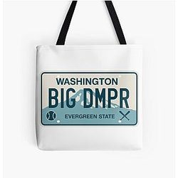 Cal Raleigh Dumper License Plate All Over Print Tote Bag
