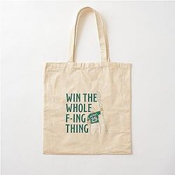 Cal Raleigh - Win The Whole Thing - Seattle Baseball Cotton Tote Bag