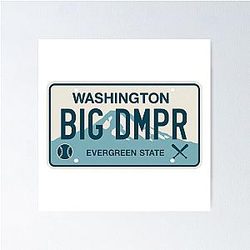 Cal Raleigh Big Dumper License Plate