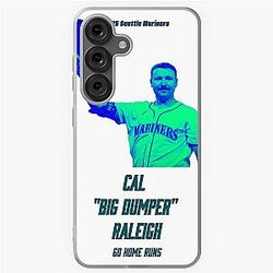Cal Raleigh Mariners 60 Home Run 2025 Samsung Galaxy Soft Case