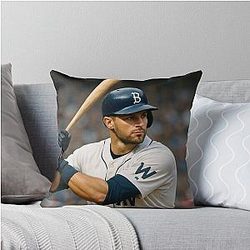 Cal Raleigh Throw Pillow