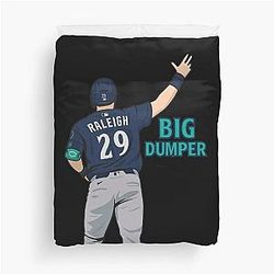 Cal Raleigh Duvet Cover